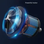 VGR Retro Oil Hair Electric Hair Clipper Push White Carved Small Hair Clipper Professional USB Electric Hair Clipper For Hair Salon - Image 5