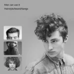Small Wave Curling Iron For Men Beard Curling Iron 3D Ceramic Thermostat Hair Straightener - Image 9
