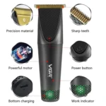VGR Men Household Electric Hair Clippers Hair Clippers For Hair Salons - Image 3