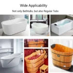 Bathtub Wine Mobile Phone Tablet Stand Bathtub Shelf Tray Shelf Rack - Image 5
