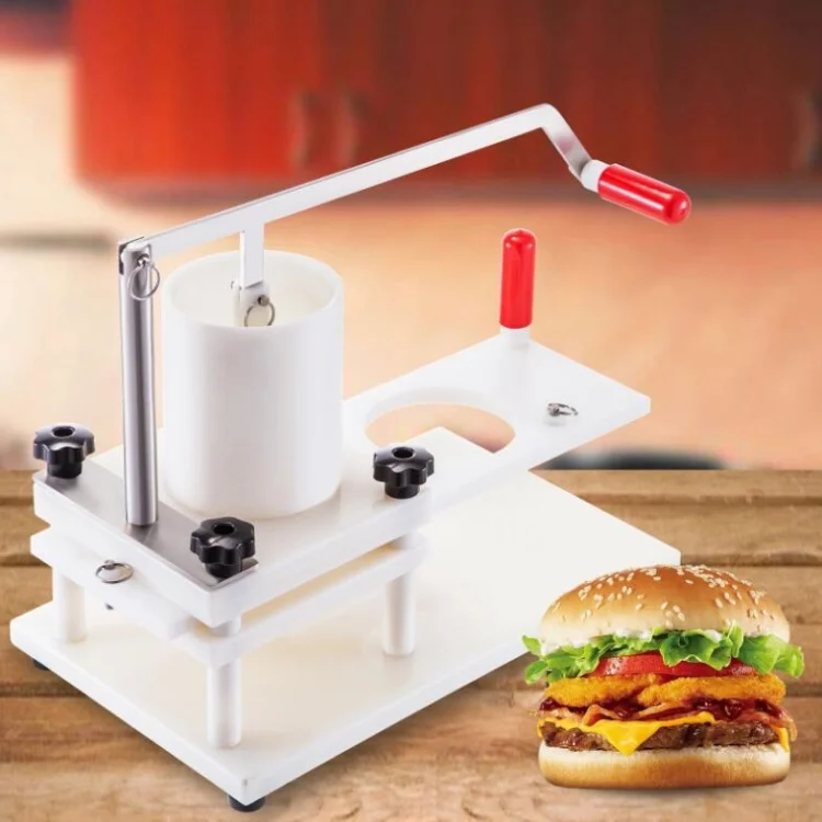 Hamburger Forming Machine Manual PE Hamburger Mould Machine Special Beef Pressing Machine