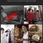 Electric Barbecue Slicing Machine Rechargeable Handheld Barbecue Slicing Knife EU Plug - Image 8