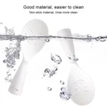 Creative Smile Face Rice Spoon Vertical Type Food Grade Kitchen Rice Cooker Spoon - Image 3