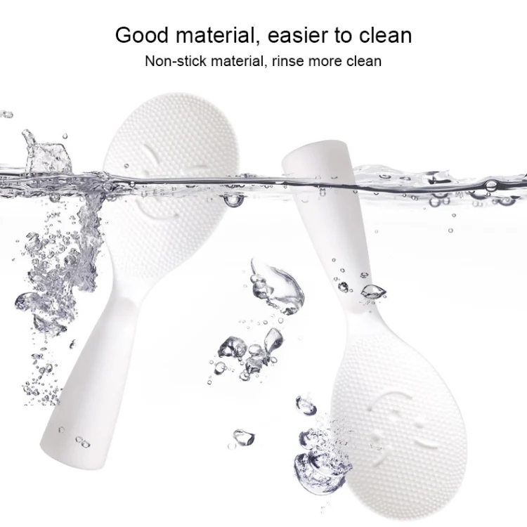 TBD04270062_2.webp Creative Smile Face Rice Spoon Vertical Type Food Grade Kitchen Rice Cooker Spoon - Image 3