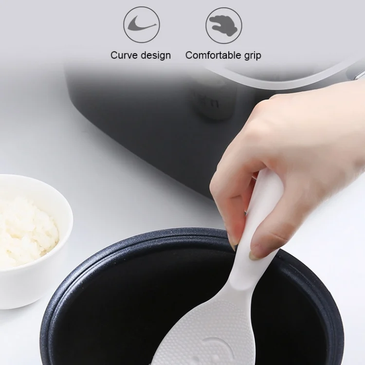 TBD04270062_5.webp Creative Smile Face Rice Spoon Vertical Type Food Grade Kitchen Rice Cooker Spoon - Image 6