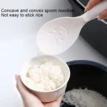 Creative Smile Face Rice Spoon Vertical Type Food Grade Kitchen Rice Cooker Spoon - Image 8