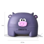 Cartoon Calf Tissue Box Household Desktop Roll Paper Tube - Image 3