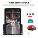 9.7 inch Vertical Screen HD 2.5D Glass Car MP5 Player Android Navigation All-in-one Machine - Image 8