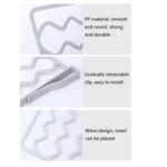 Wardrobe Layered Partitions Bookcase Storage Partitions Freely Partition Bars - Image 7