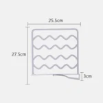 Wardrobe Layered Partitions Bookcase Storage Partitions Freely Partition Bars - Image 8