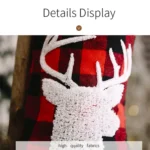 Christmas Ornament Christmas Stocking Gift Bag Christmas Tree Pendant - Image 4