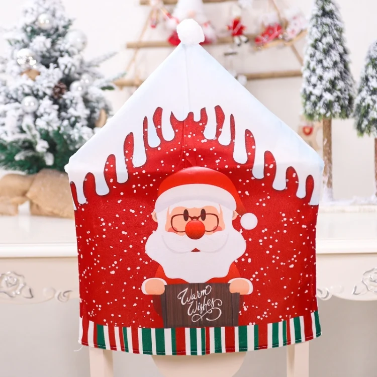 TBD0427030001A.webp Christmas Cartoon Chair Cover Christmas Home Decoration - Image 1