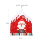 Christmas Cartoon Chair Cover Christmas Home Decoration - Image 4