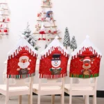 Christmas Cartoon Chair Cover Christmas Home Decoration - Image 3