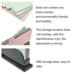 Wheat Straw Classification Cutting Board Set Multi-purpose Non-slip Cutting Board - Image 5