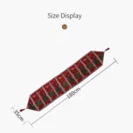 Creative Christmas Home Decoration Items Knitted Tablecloth Dining Table - Image 3