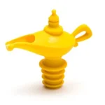 Creative Silicone Aladdin Magic Lamp Red Wine Bottle Pourer Manual Sealing Airless Bottle Stopper - Image 2