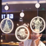 Christmas Decoration Light LED Holiday 3D Hanging Lamp - Image 4