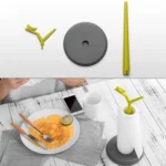 Tree-shaped Roll Paper Holder Vertical Paper Towel Holder, Size: 34x16cm - Image 6