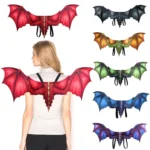 Halloween Carnival Adult Decoration Non-woven Dragon Wings Cosplay Wings Props - Image 3