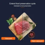 Household Food Machinery Vacuum Packaging Machine Nylon Composite Texture Vacuum Bag Sealing Machine - Image 7