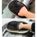 10 PCS Fleece Car Cleaning Gloves Household Cleaning Car Beauty Waxing Tool - Image 6