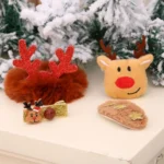 Christmas Gift Hairpin Brooch Bracelet Christmas Accessories - Image 2