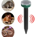 Solar Mouse Repeller Ultrasonic LED Manor Farm Rice Field Mouse Repeller Snake Repeller