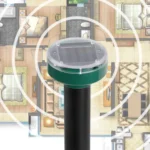 Solar Mouse Repeller Ultrasonic LED Manor Farm Rice Field Mouse Repeller Snake Repeller - Image 5