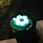 Solar Outdoor Waterproof Floating Light Garden Courtyard Lotus Light - Image 5