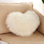Home Cushion Pillow can be Washed without Core Heart-shaped Pillowcase