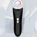 Facial Electronic Beauty Instrument Ultrasonic Ion Red And Blue Color Light Introduction Instrument - Image 11