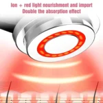 Facial Electronic Beauty Instrument Ultrasonic Ion Red And Blue Color Light Introduction Instrument - Image 10