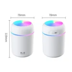 Colorful Cup Humidifier USB Car Air Purifier - Image 3