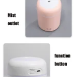 Colorful Cup Humidifier USB Car Air Purifier - Image 4