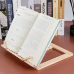 Wooden Reading Rack Children Notebook Stand Anti-myopia Book Stand - Image 4