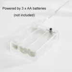 2m 20LEDs Christmas String Lights Christmas Bells Ball Decoration Lamp - Image 5