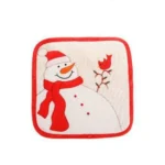 Christmas Decorations Insulation Gloves Insulation Placemat Microwave Glove Mat - Image 2