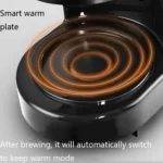 HOMEZEST Household Small Coffee Machine Fully Automatic Portable Drip Coffee Machine - Image 4