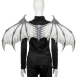 Halloween Carnival Party Props Creative Foldable Non-woven Fabric Devil Bone Wings