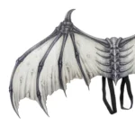 Halloween Carnival Party Props Creative Foldable Non-woven Fabric Devil Bone Wings - Image 4