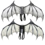 Halloween Carnival Party Props Creative Foldable Non-woven Fabric Devil Bone Wings - Image 5