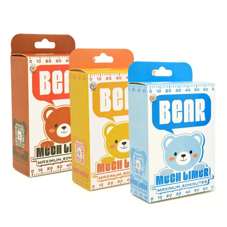 TBD0462936301A_3.webp Cartoon Bear Timer Kitchen Gadget Mechanical Timer - Image 4