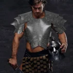 Halloween Carnival Stage Props Adult PU Leather Samurai Cosplay Armor - Image 12