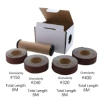 Drawable Emery Cloth Rolls Soft Emery Cloth Rolls Metal Glass Woodworking Sanding Paper - Image 5