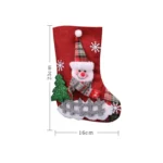 Christmas Decorations Medium Christmas Stocking Gift Bag - Image 3