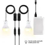 5W5V USB Switch Line Dimmable Light Bulb Light Camping Light Emergency Light, Specification: - Image 5