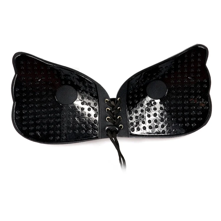 TBD047545301G_1.webp Women Self-Adhesive Strapless Bandage Blackless Solid Bra Silicone underwear Invisible Bra - Image 2