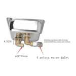 Automatic High Pressure Embedded Stainless Steel Bar Cup Washer - Image 2