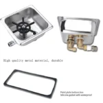 Automatic High Pressure Embedded Stainless Steel Bar Cup Washer - Image 4